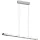 TRIO 353010107 GRAHAM Modern Led Függesztett Lámpa Ezüst LED IP20