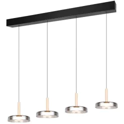   TRIO 354910432 CELESTE Modern Led Függesztett Lámpa Fekete LED IP20