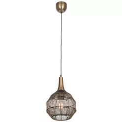 TRIO 365430104 SORAYA Vintage Függesztett Lámpa E27 IP20