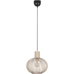   TRIO 365790166 GILA Modern Függesztett Lámpa Homokkő E27 IP20
