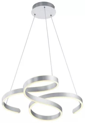 TRIO 371310105 FRANCIS Modern Led Függesztett Lámpa Ezüst LED IP20