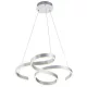 TRIO 371310105 FRANCIS Modern Led Függesztett Lámpa Ezüst LED IP20