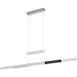   TRIO 375310505 TRAJAN Modern Led Függesztett Lámpa Szürke LED IP20