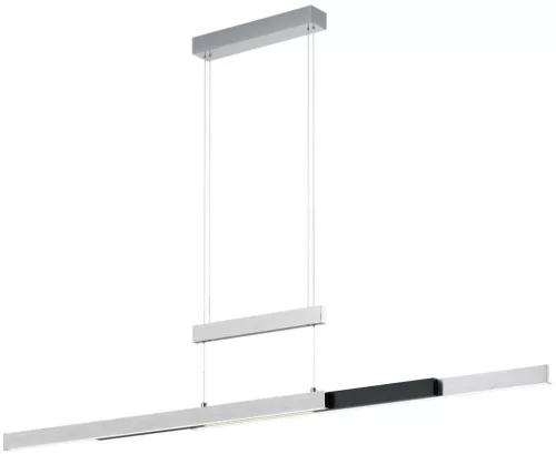 TRIO 375310505 TRAJAN Modern Led Függesztett Lámpa Szürke LED IP20