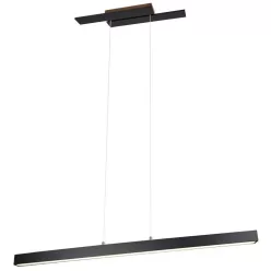   TRIO 375510432 BELFAST Modern Led Függesztett Lámpa Fekete LED IP20
