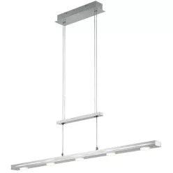   TRIO 379190707 LACAL Modern Led Függesztett Lámpa Ezüst LED IP20