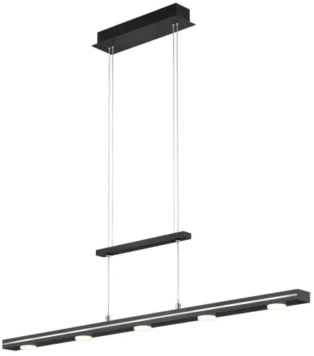 TRIO 379190732 LACAL Modern Led Függesztett Lámpa Fekete LED IP20