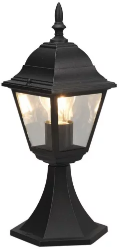 TRIO 505760132 Klasszikus Kültéri Állólámpa Fekete E27 IP44