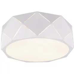   TRIO 603500331 ZANDOR Ernyős Mennyezeti Lámpa Fehér E27 IP20