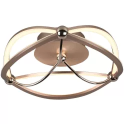   TRIO 621210108 CHARIVARI Modern LED Mennyezeti Lámpa Arany LED IP20