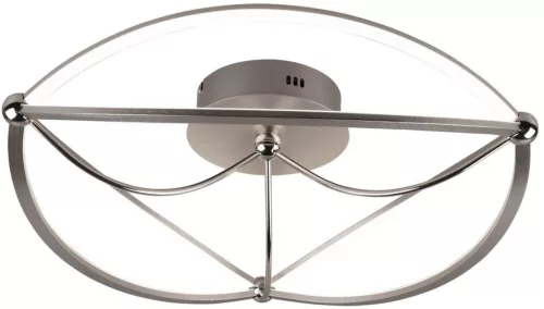 TRIO 621290107 CHARIVARI Modern LED Mennyezeti Lámpa Ezüst LED IP20