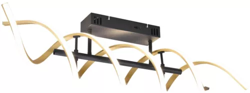 TRIO 641810208 SEQUENCE Modern LED Mennyezeti Lámpa Arany LED IP20