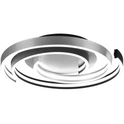   TRIO 641910205 CAYA Modern LED Mennyezeti Lámpa Fekete, Ezüst LED IP20
