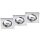 Trio JURA 650000306 Beépíthető spotlámpa 3x15w/gu10 ip20