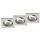 Trio JURA 650000307 Beépíthető spotlámpa 3x15w/gu10 ip20