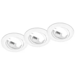 Trio JURA 650100331 Beépíthető spotlámpa 3x15w/gu10 ip20