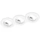 Trio JURA 650100331 Beépíthető spotlámpa 3x15w/gu10 ip20