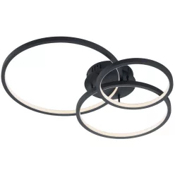   TRIO 652710342 AARON Modern LED Mennyezeti Lámpa Antracit LED IP20