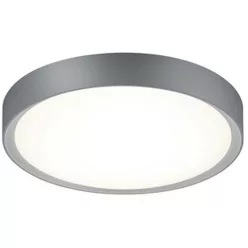   TRIO 659011887 CLARIMO Kerek Mennyezeti Lámpa Ezüst LED IP20
