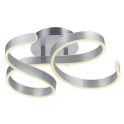   TRIO 671310105 FRANCIS Modern LED Mennyezeti Lámpa Ezüst LED IP20