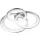TRIO 673810306 GRANADA Modern LED Mennyezeti Lámpa Ezüst LED IP20
