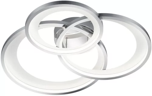 TRIO 673810306 GRANADA Modern LED Mennyezeti Lámpa Ezüst LED IP20