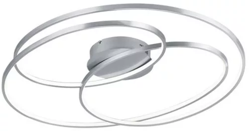 TRIO 673918007 GALE Modern LED Mennyezeti Lámpa Ezüst LED IP20