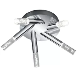   TRIO 682410506 BOLSA Modern LED Mennyezeti Lámpa Ezüst LED IP20