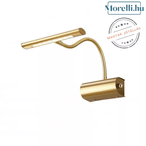 képmegvilágító lámpa bronz színű vázzal és fém testtel beltéri használatra trio-279770108 - moretti.hu