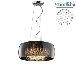 függesztett lámpa többszínű színű vázzal és textil testtel beltéri használatra trio-311210606 - moretti.hu