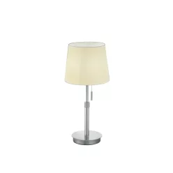 éjjeli lámpa króm színű vázzal és fém testtel beltéri használatra trio-509100107 - moretti.hu