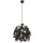 TRIO R10461932 LEAVY Glamour Függesztett Lámpa Fekete E27 IP20