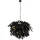 TRIO R10464032 LEAVY Glamour Függesztett Lámpa Fekete E14 IP20