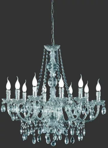 TRIO R1170-00 LUSTER Kristály Csillár Ezüst E14 IP20
