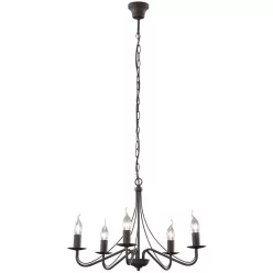 TRIO R1198-24 COUNTRY Klasszikus Csillár Réz E14 IP20