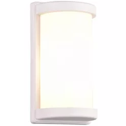   TRIO R21186131 PUELO Modern Kültéri Fali Lámpa Fehér E27 IP44