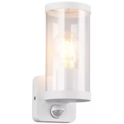   TRIO R21599131 BONITO Fali Lámpa Mozgásérzékelővel Fehér E27 IP44