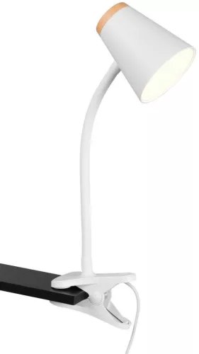 Trio PONGO R25831101 Asztali lámpa klipsszel 1x4.5w/led 3000k 500lm ip20