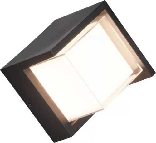 TRIO R27026132 PUNO Modern Kültéri Fali Lámpa Fekete LED IP44