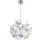 Trio BUTTERFLY R30214017 Függőlámpa 4x28w/g9 ip20