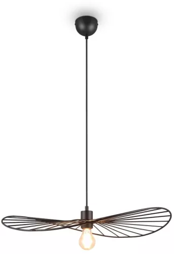 TRIO R31451032 CHAPEAU Modern Függesztett Lámpa Fekete E27 IP20
