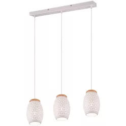   TRIO R31573031 BIDAR Többágú Függesztett Lámpa Fehér E27 IP20