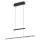 TRIO R32004132 MILOS Modern Led Függesztett Lámpa Fekete LED IP20