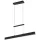 TRIO R32043132 PAROS Modern Led Függesztett Lámpa Fekete LED IP20