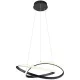 TRIO R32051132 COURSE Modern Led Függesztett Lámpa Fekete LED IP20