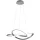 TRIO R32051407 COURSE Modern Led Függesztett Lámpa Ezüst LED IP20