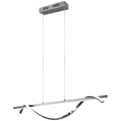   TRIO R32201106 ISABEL Modern Led Függesztett Lámpa Ezüst LED IP20
