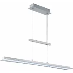   TRIO R32421107 SMASH Modern Led Függesztett Lámpa Ezüst LED IP20