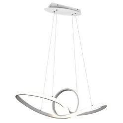   TRIO R32751131 SANSA Modern Led Függesztett Lámpa Fehér LED IP20
