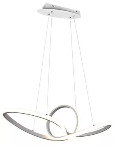 TRIO R32751131 SANSA Modern Led Függesztett Lámpa Fehér LED IP20